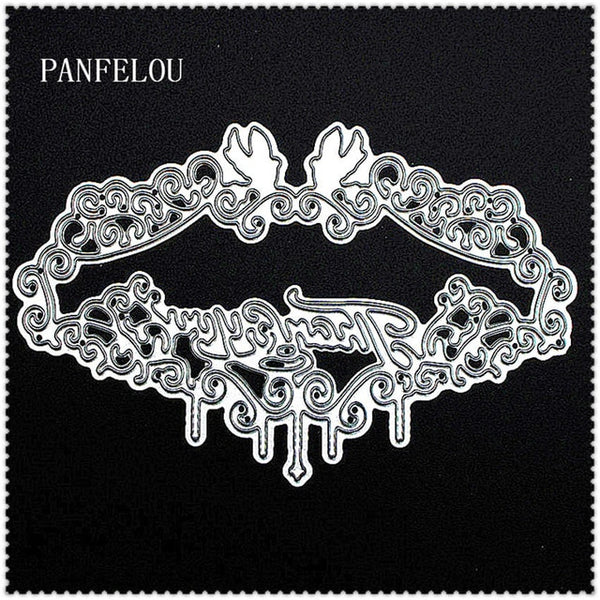 PANFELOU Metal craft The Shy rose paper die cutting dies for Scrapbooking/DIY Valentine's day wedding New year cards