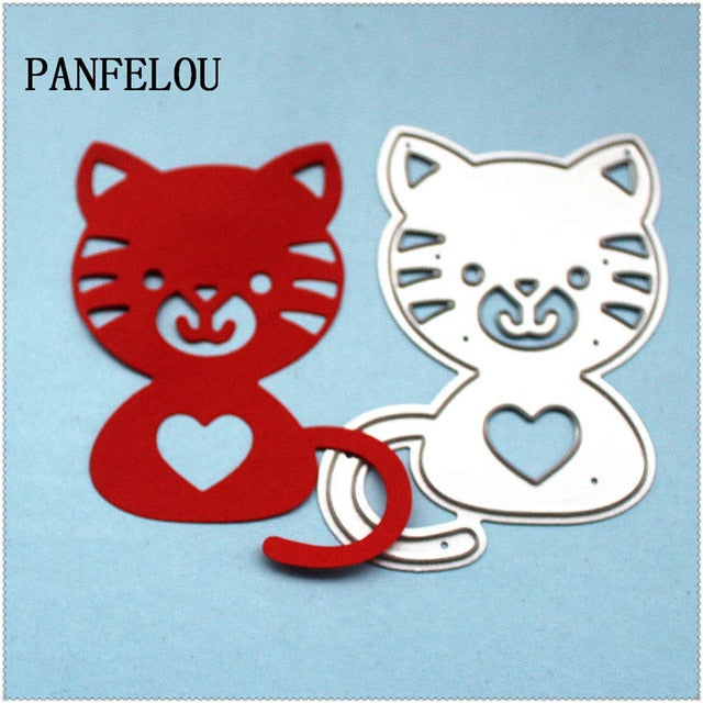 PANFELOU Metal craft The Shy rose paper die cutting dies for Scrapbooking/DIY Valentine's day wedding New year cards