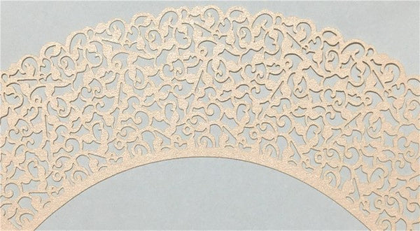 10pcs 18x12cm Laser Cut Rose Table Place Card DIY Wedding Party Menu Card Romantic Wedding Invitation Party Table Cards 6ZH13