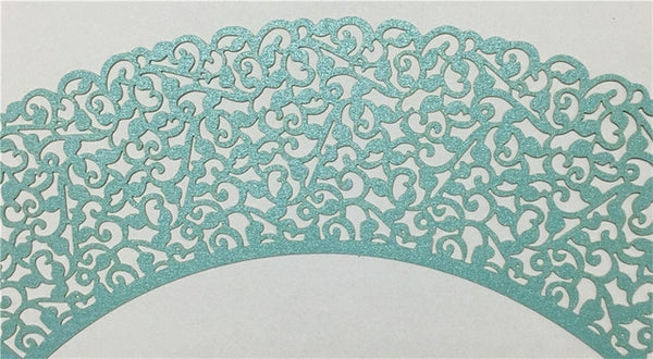 10pcs 18x12cm Laser Cut Rose Table Place Card DIY Wedding Party Menu Card Romantic Wedding Invitation Party Table Cards 6ZH13