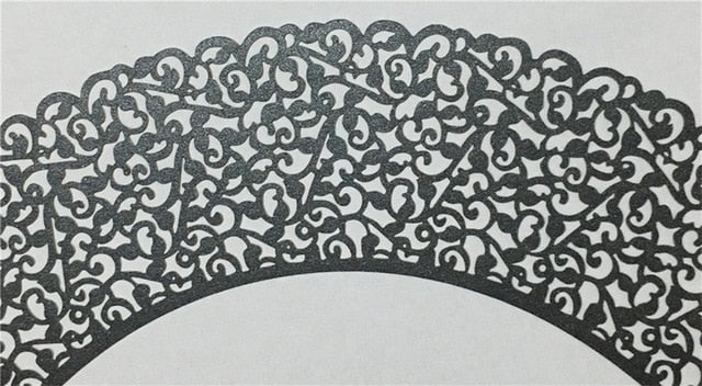 10pcs 18x12cm Laser Cut Rose Table Place Card DIY Wedding Party Menu Card Romantic Wedding Invitation Party Table Cards 6ZH13