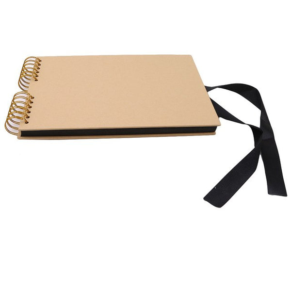 20/40 Pages Scrapbook DIY Photo Album Craft Paper Valentine's Day Gifts Wedding Guest Book Anniversary Travel Memory