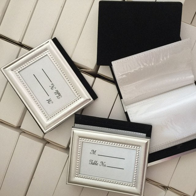 1pc/lot Wedding Guest Return Gift Little Book of Memories Mini Silver Photo Album Baby Shower Souvenirs Party Supplies