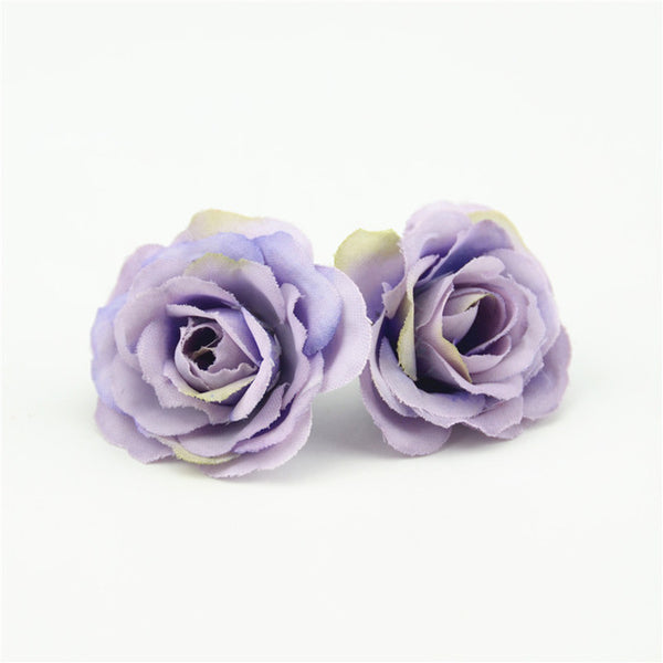 10pcs 3cm Mini Rose Cloth Artificial Flower For Wedding Party Home Room Decoration Marriage Shoes Hats Accessories Silk Flower