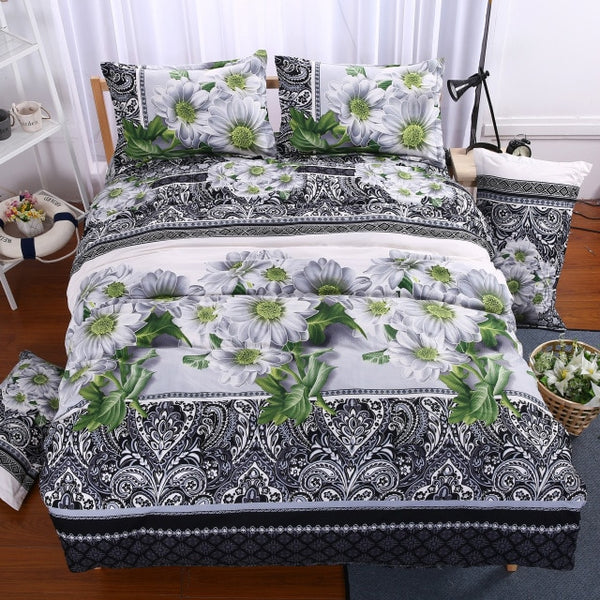 New 3d Red Love Bedding Set Romantic Wedding Valentines Gift for Her 4pcs Include Duvet Cover Bed Sheet Pillowcase Free Shipping
