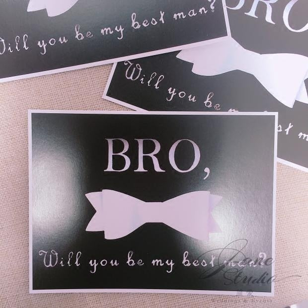 5pcs lot unique wedding party invitations card will be my Bridesmaid Groomsman Proposal invitation