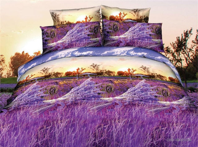 40  Cotton 3D Rose Bedding Sets High Quality Soft Duvet Cover Bedsheet Pillowcase Reactive Printed Bedclothes Queen Bed Linen