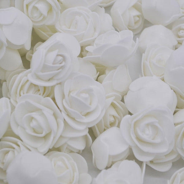 1Pcs Polystyrene Styrofoam White Foam Bear Mold Artificial Flower Head Rose Teddy Valentine's Day Gifts Party Wedding Decoration