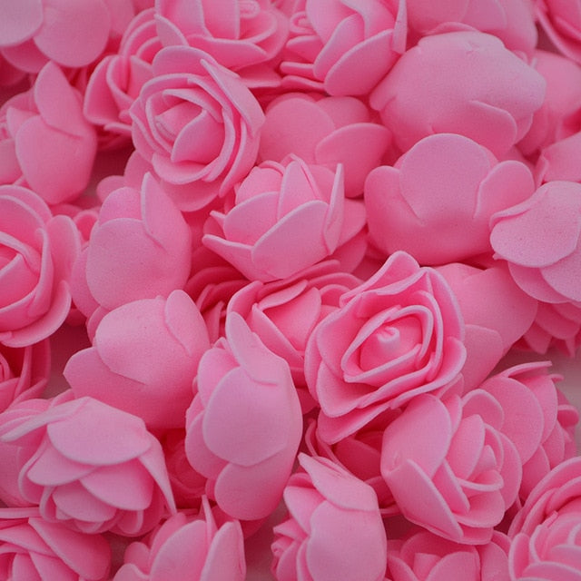 1Pcs Polystyrene Styrofoam White Foam Bear Mold Artificial Flower Head Rose Teddy Valentine's Day Gifts Party Wedding Decoration