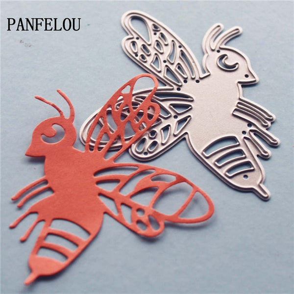 PANFELOU Metal craft The Shy rose paper die cutting dies for Scrapbooking/DIY Valentine's day wedding New year cards