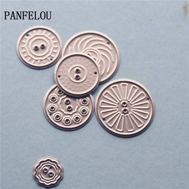 PANFELOU Metal craft The Shy rose paper die cutting dies for Scrapbooking/DIY Valentine's day wedding New year cards