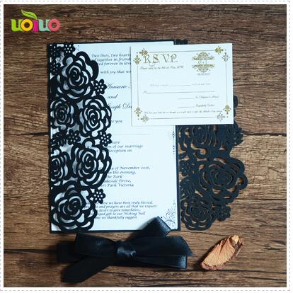Super elegant laser cut rose gold glitter paper wedding invitation card hot selll personalize royal wedding card for wedding