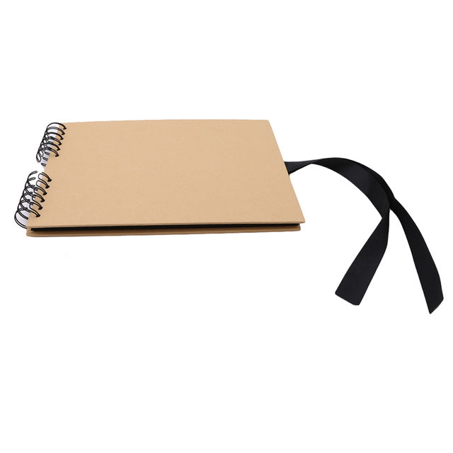 20/40 Pages Scrapbook DIY Photo Album Craft Paper Valentine's Day Gifts Wedding Guest Book Anniversary Travel Memory