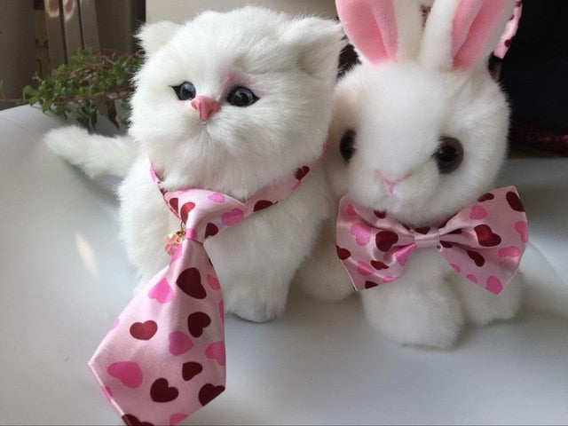 (20pc/lot) Retailed Cats and Dogs Rabbits Pet Bow Tie Neckties Grooming Supplies for party wedding valentine Y1202